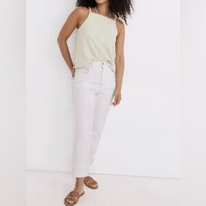 Madewell 26” High Rise Slim Crop Boyjean